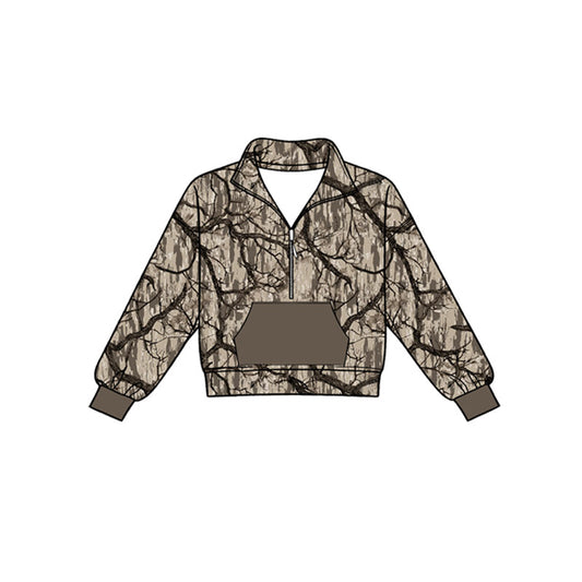 4.18 Hunting Camo Girl Long Sleeve Pullover Preorder