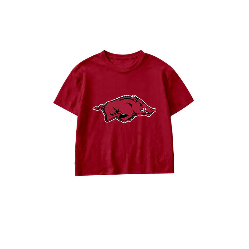 7.6 Preorder Kids Boys  Arkanasa Short Sleeve T-shirt Top