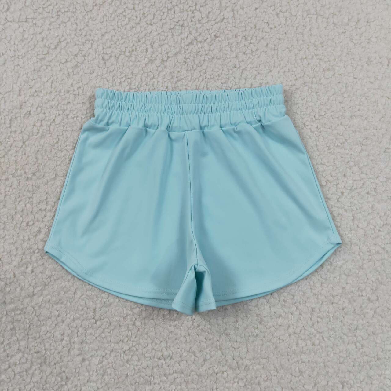 Kids Girls Light Blue Active  Shorts