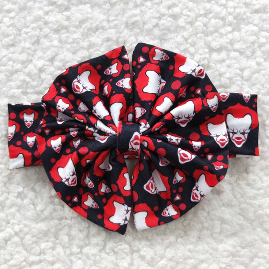 (Promotion)6 C7-23 Clown Tunic Top Red Legging Pants Girls Halloween Clothes Set