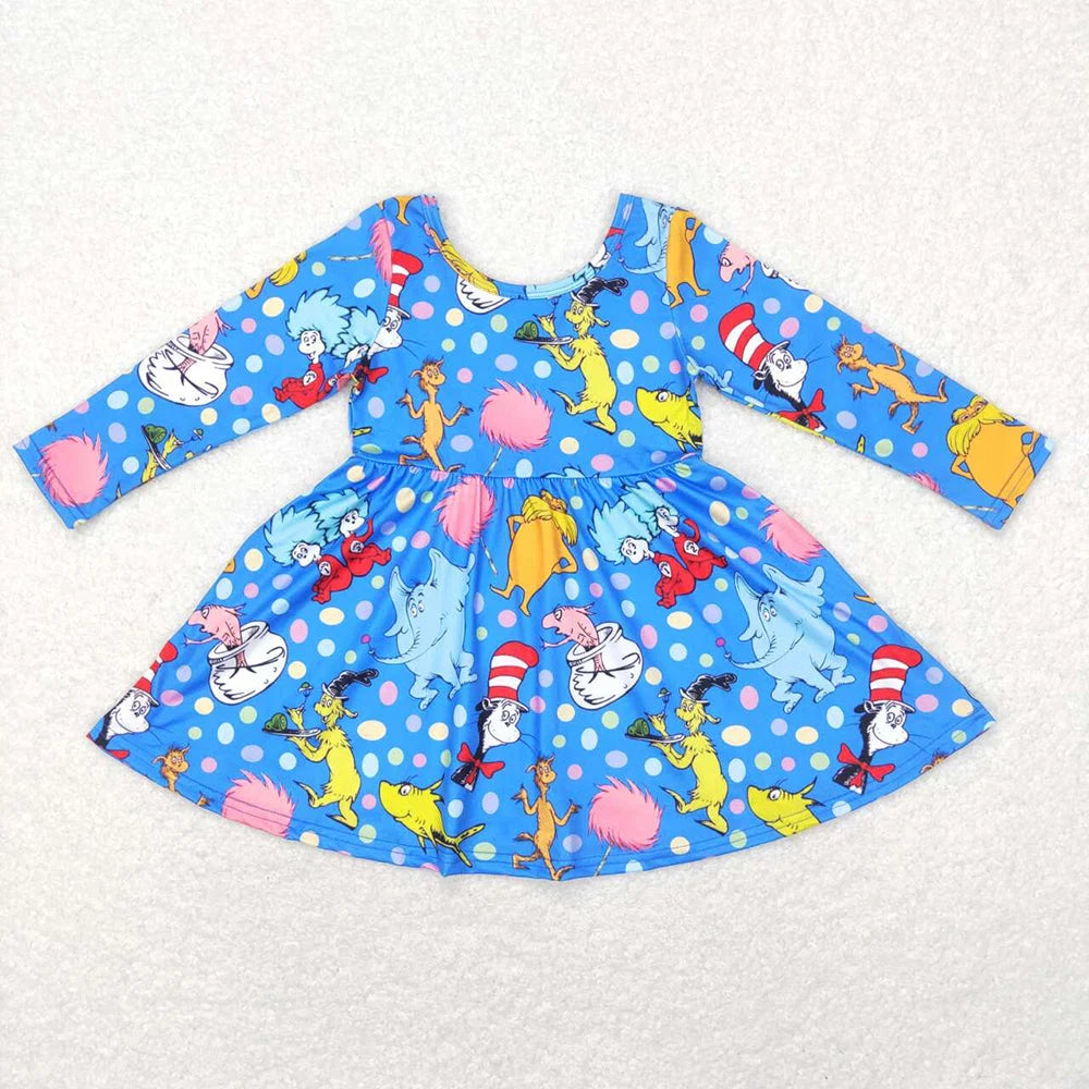 Sibling Baby Girls Dr Reading Spring Twirl Dresses
