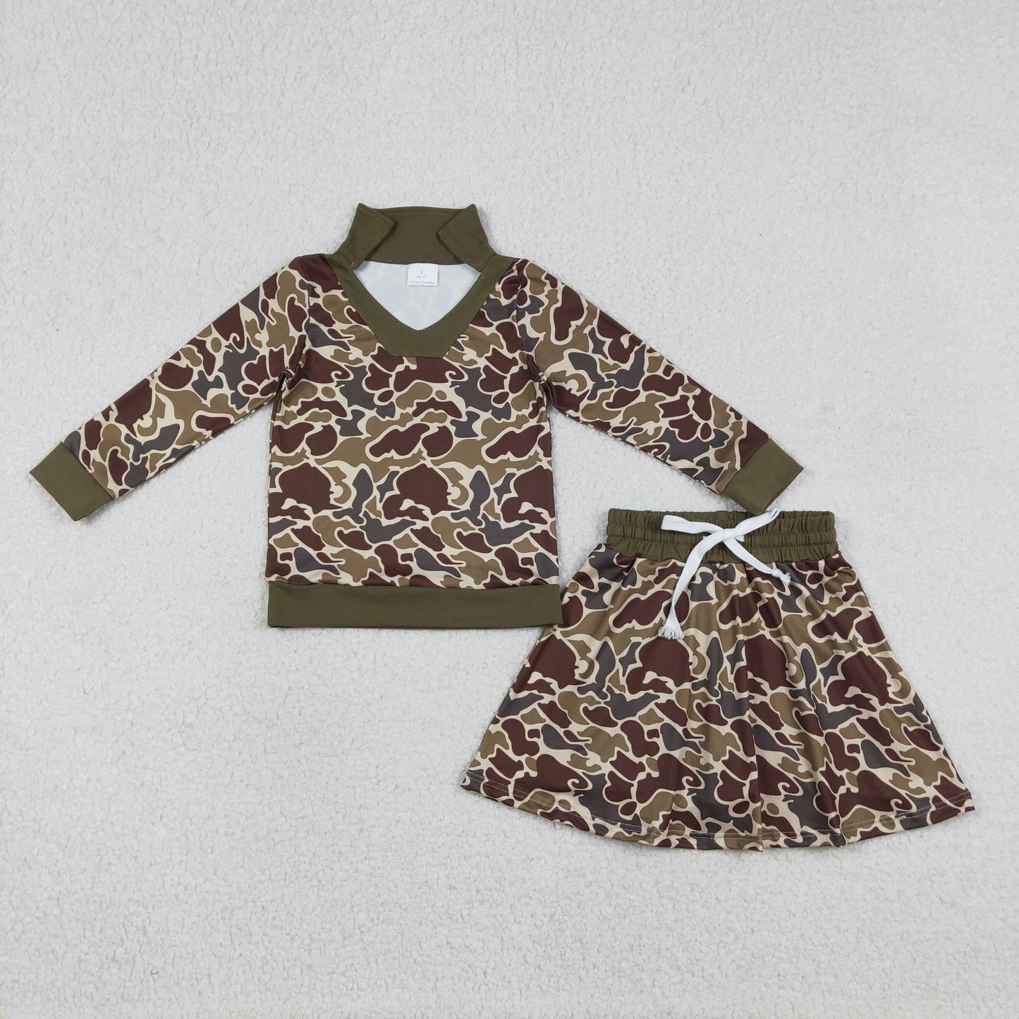 Sibling Family Mama and Kids Southern Dark Khaki Camo Clothings