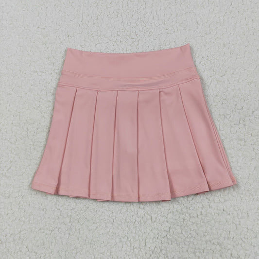 16 Colors Yoga Pleated Active Girls Skirts Sister Wear Summer Bottom Skort