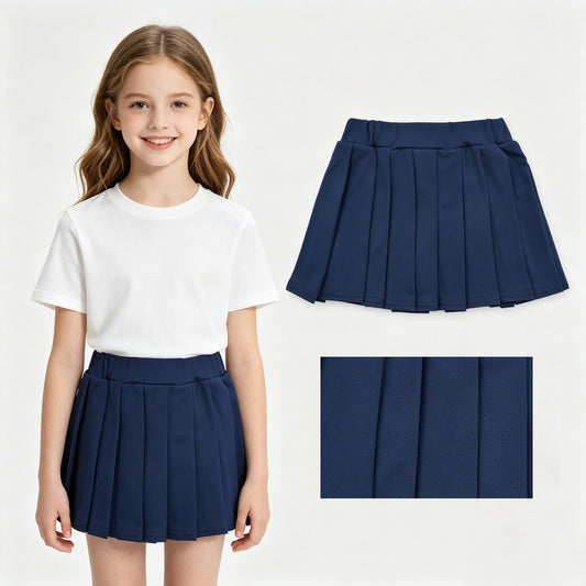 GLK0108 Cotton Baby Girls Bottom Skort