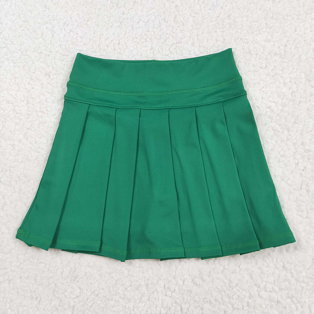16 Colors Yoga Pleated Active Girls Skirts Sister Wear Summer Bottom Skort