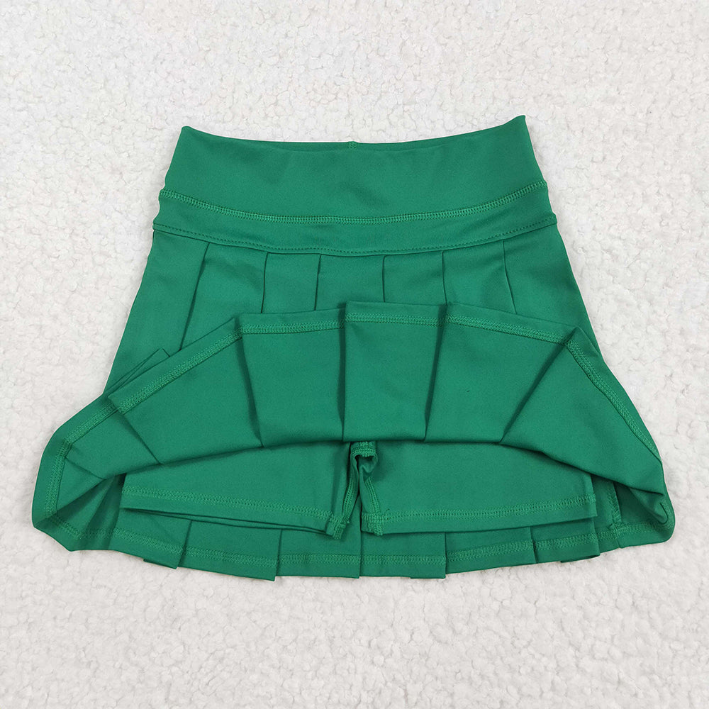 16 Colors Yoga Pleated Active Girls Skirts Sister Wear Summer Bottom Skort