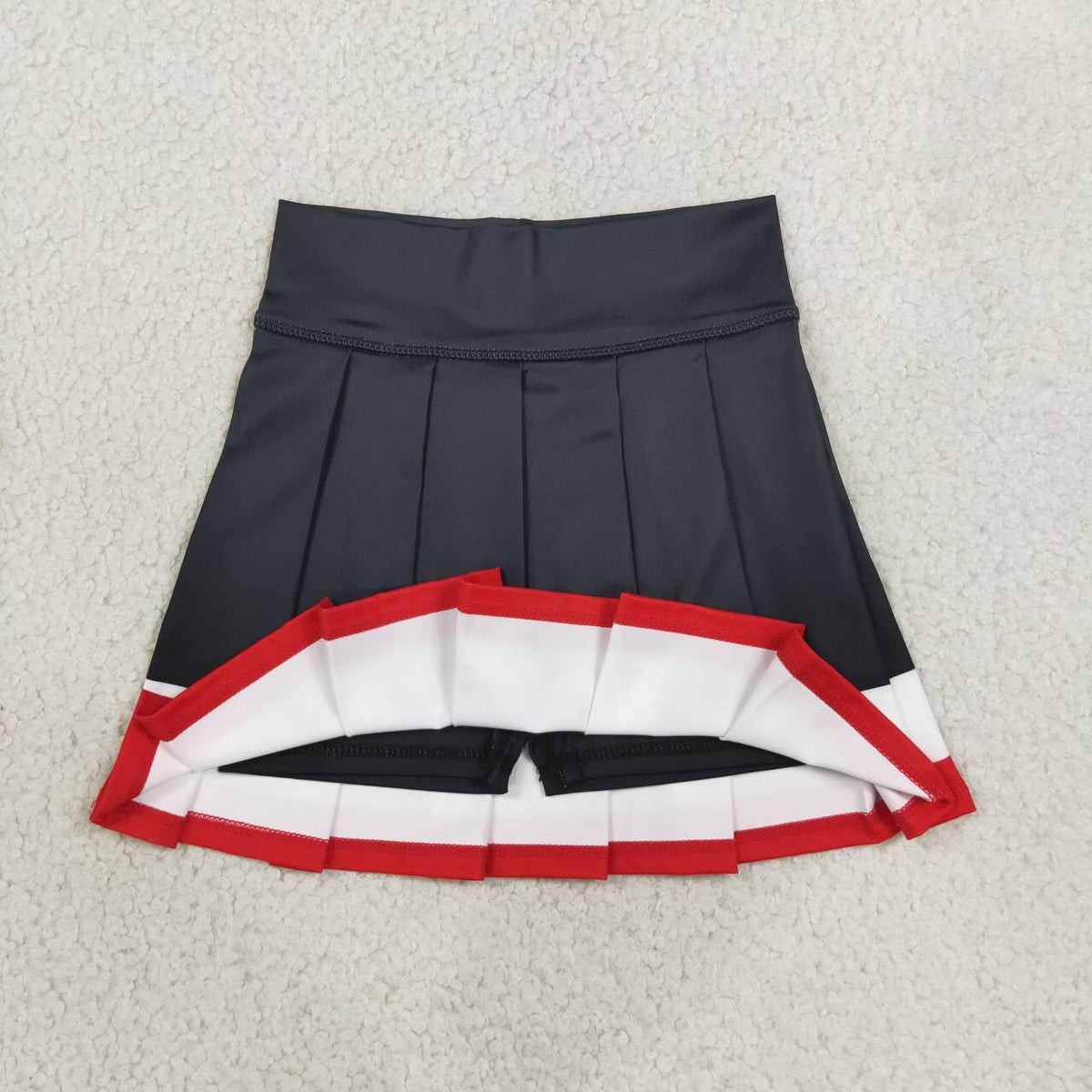 Sibling Kids Girls Short Sleeve Polo Top Pleated Skirt Active Outfit