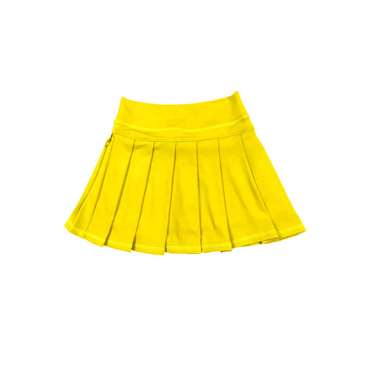 6.30 Preorder Girls Yellow Actice Skort