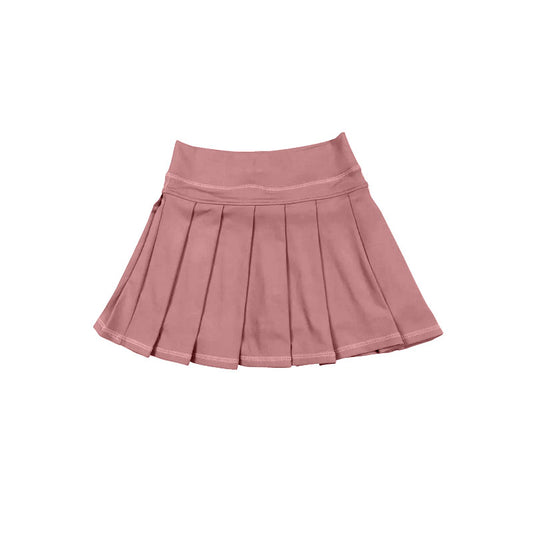 6.30 Preorder Girls Dark Pink Actice Skort