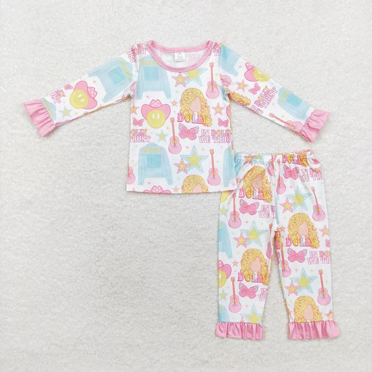 Baby Girls Singer  Long Sleeve Pajama Set