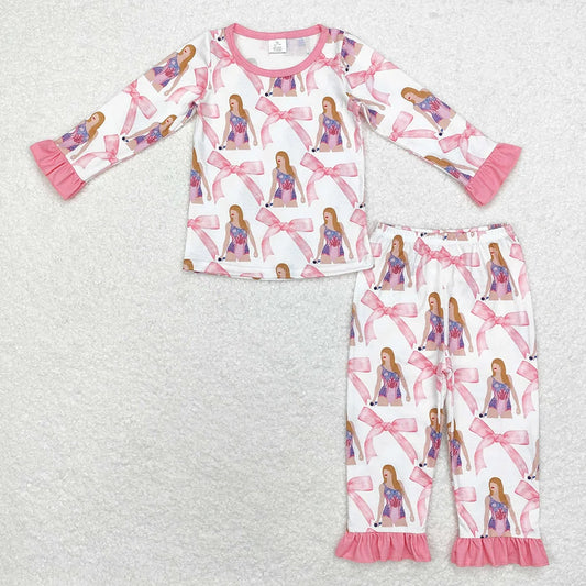 Sibling Baby Girls Singer Long Sleeve Pajama Set