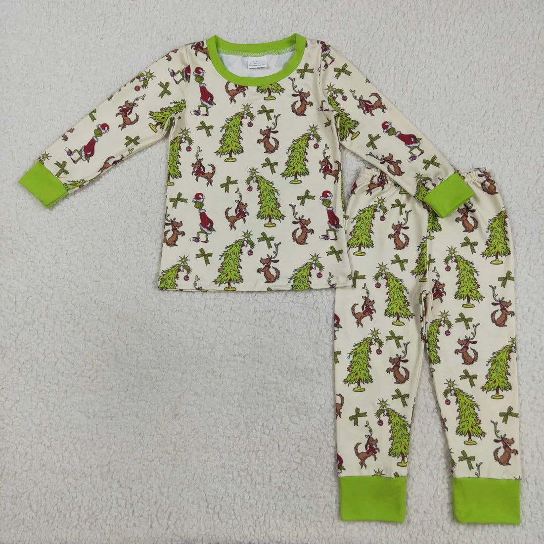 Sibling Baby  Girls Boys Long Sleeve Christmas Outfit