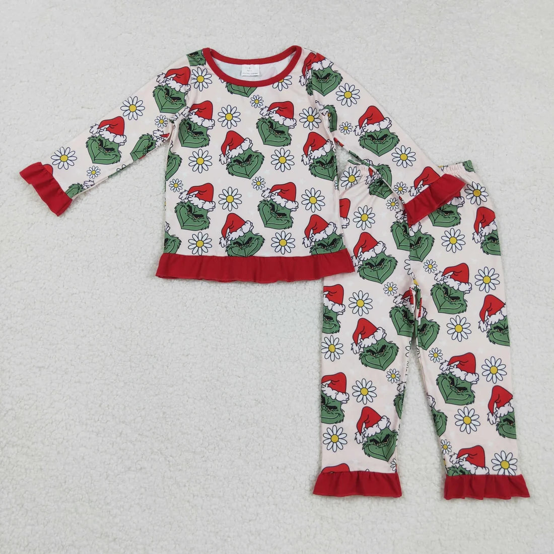 Sibling Baby  Girls Boys Long Sleeve Christmas Outfit