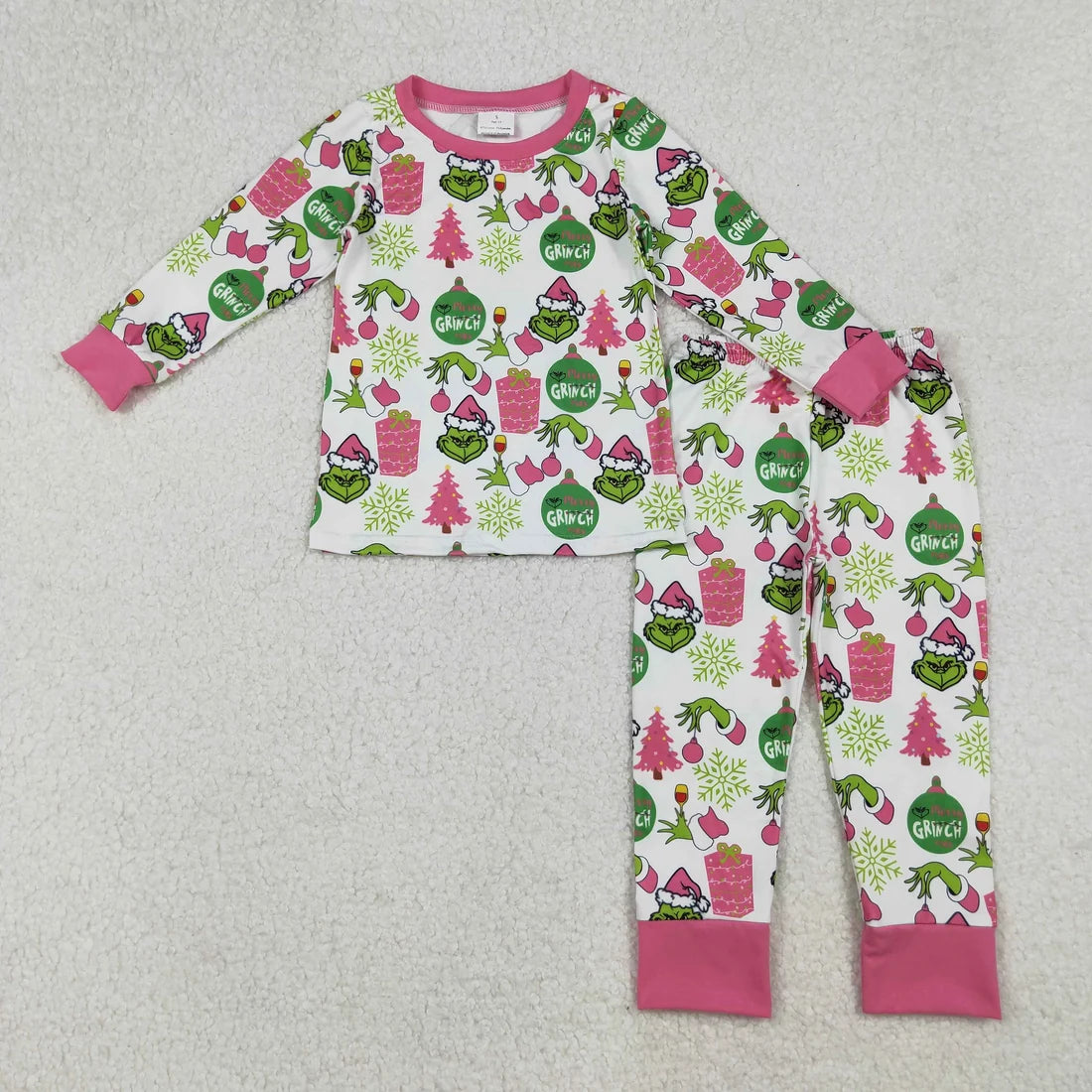 Sibling Baby  Girls Boys Long Sleeve Christmas Outfit