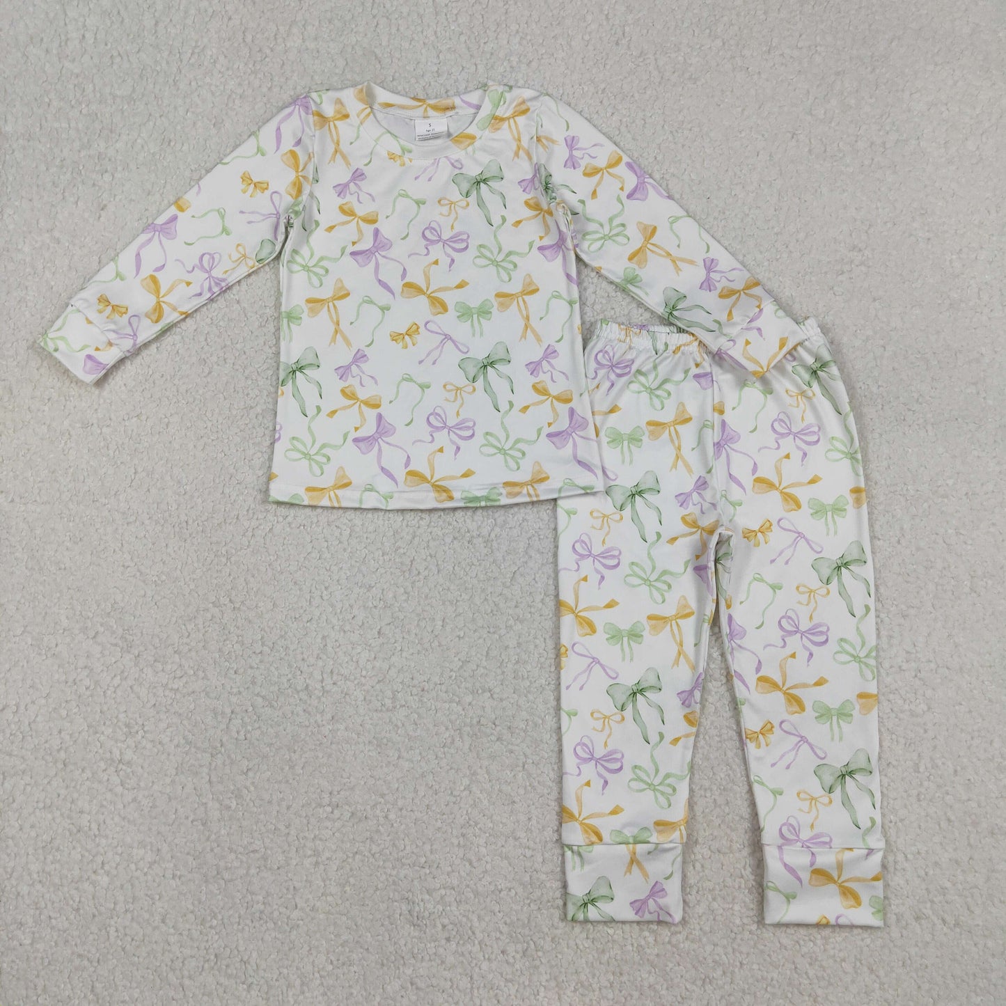 Sibling Baby Boys Girls Mardigras Pajamas Clothes Sets