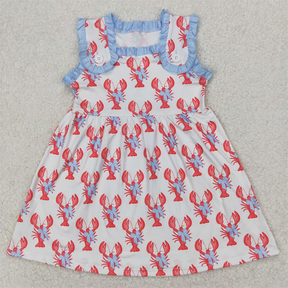 Toddler & Little Girls Caryfish Sleeeve Dress and Bubble Romper