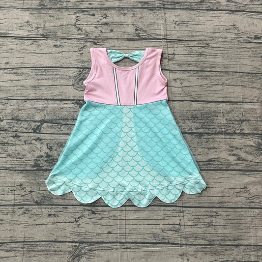 GSD2516 Baby Girls mermaid Sleeveless Dress Preorder