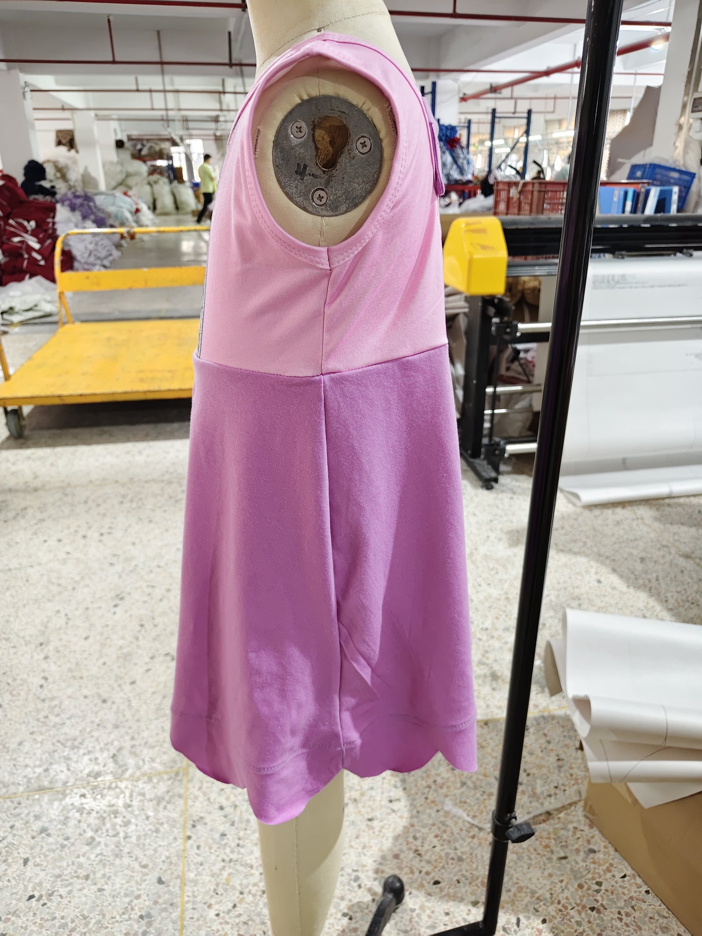 Baby Girls Princess Purple Sleeveless Dress Preorder