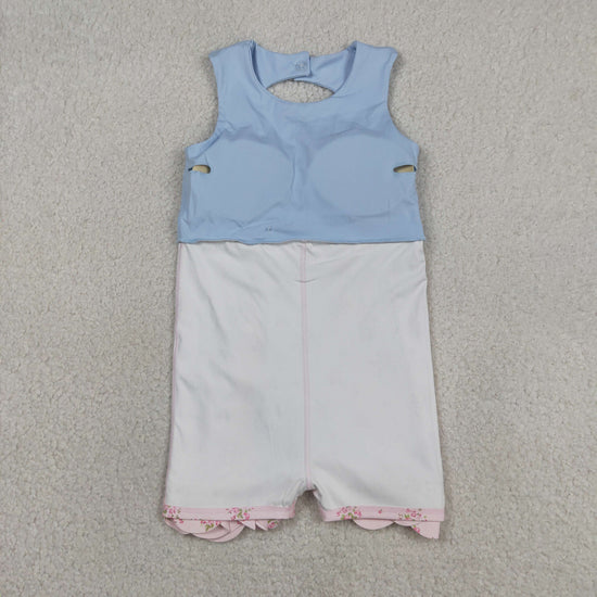 8 Colors Sleeveless Bows Shorts Baby Girls Scallop Knee Length Dresses Sisters Wear