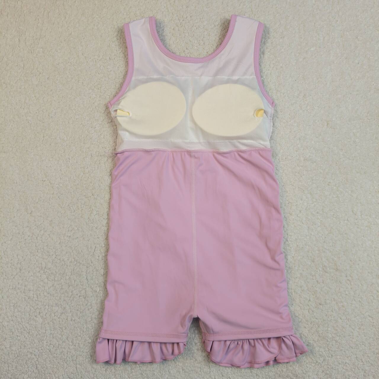 4 Colors Baby Girls Ruffle Yoga Sleeveless Zipper Shorts Dresses Sisters Wear
