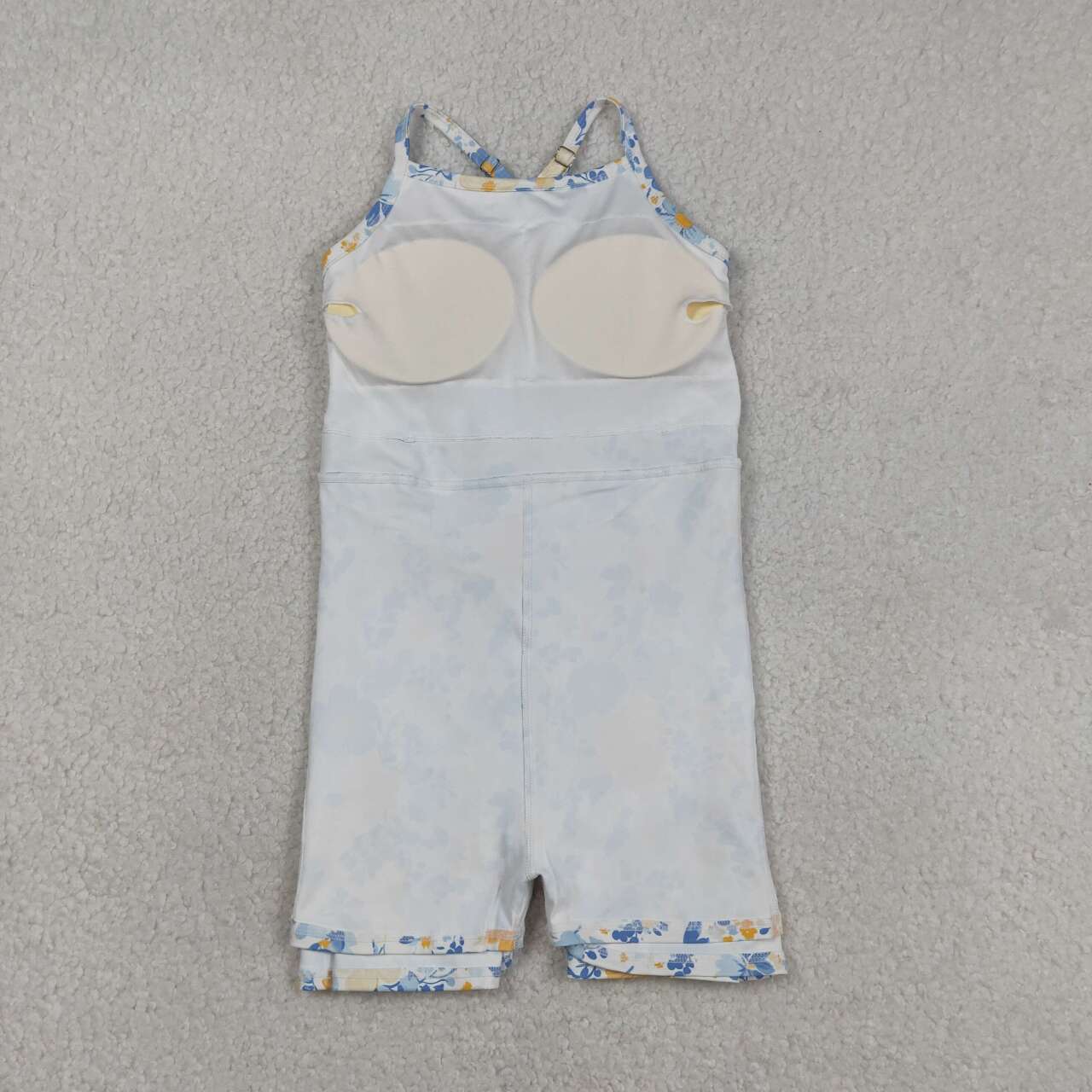 Girls Floral Halter Active Dress with Built-in Shorts - Toddler Summer Sporty Skort