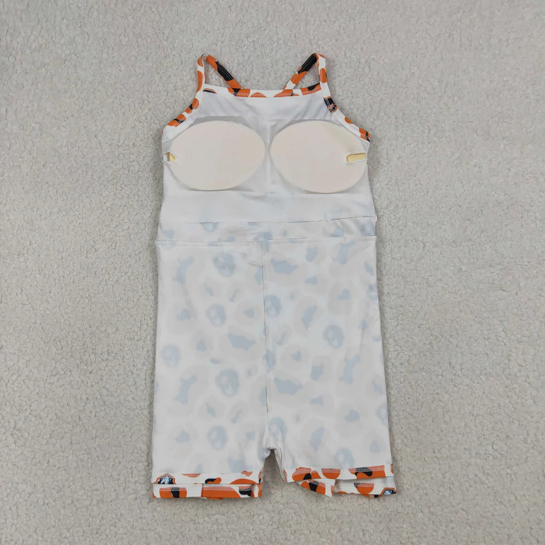 10 Colors Sibling Baby Girls Strap Leopard Team Yoga Active Short Team Knee Length Dresses