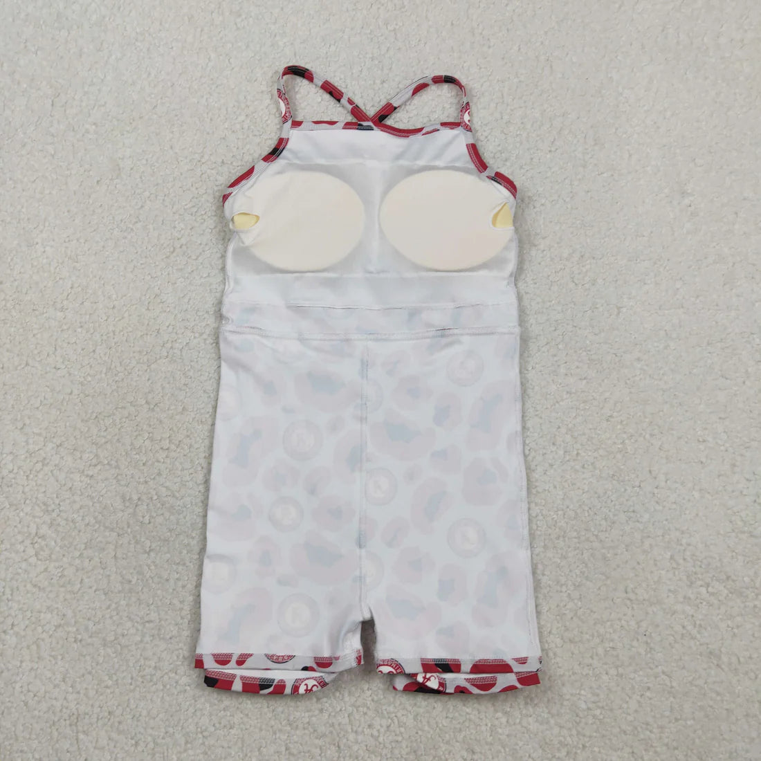 10 Colors Sibling Baby Girls Strap Leopard Team Yoga Active Short Team Knee Length Dresses