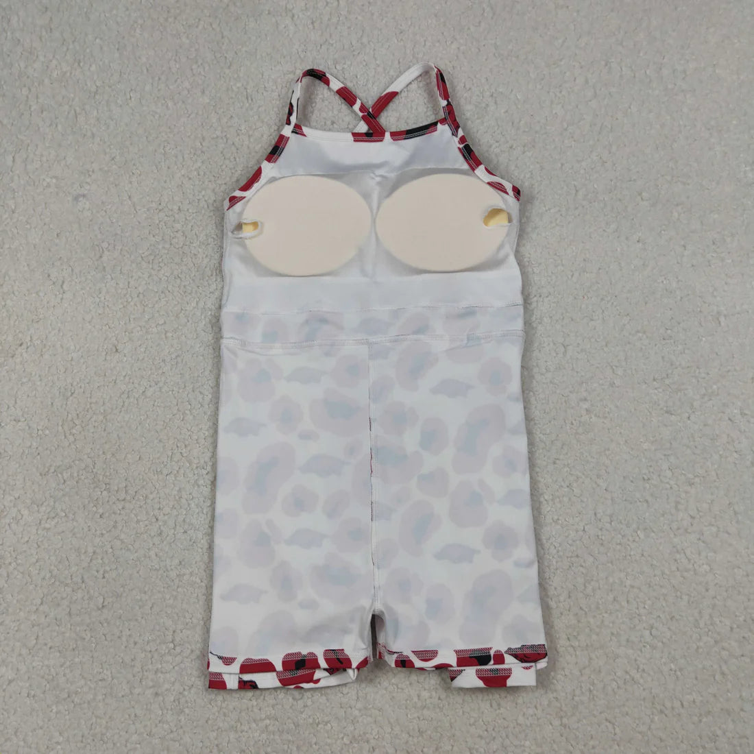 10 Colors Sibling Baby Girls Strap Leopard Team Yoga Active Short Team Knee Length Dresses