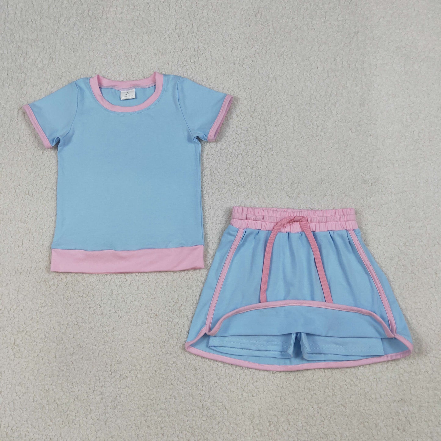 Mother Daughter Matching Tennis Skort Set, Blue Pink Mommy and Me Summer  Outfit