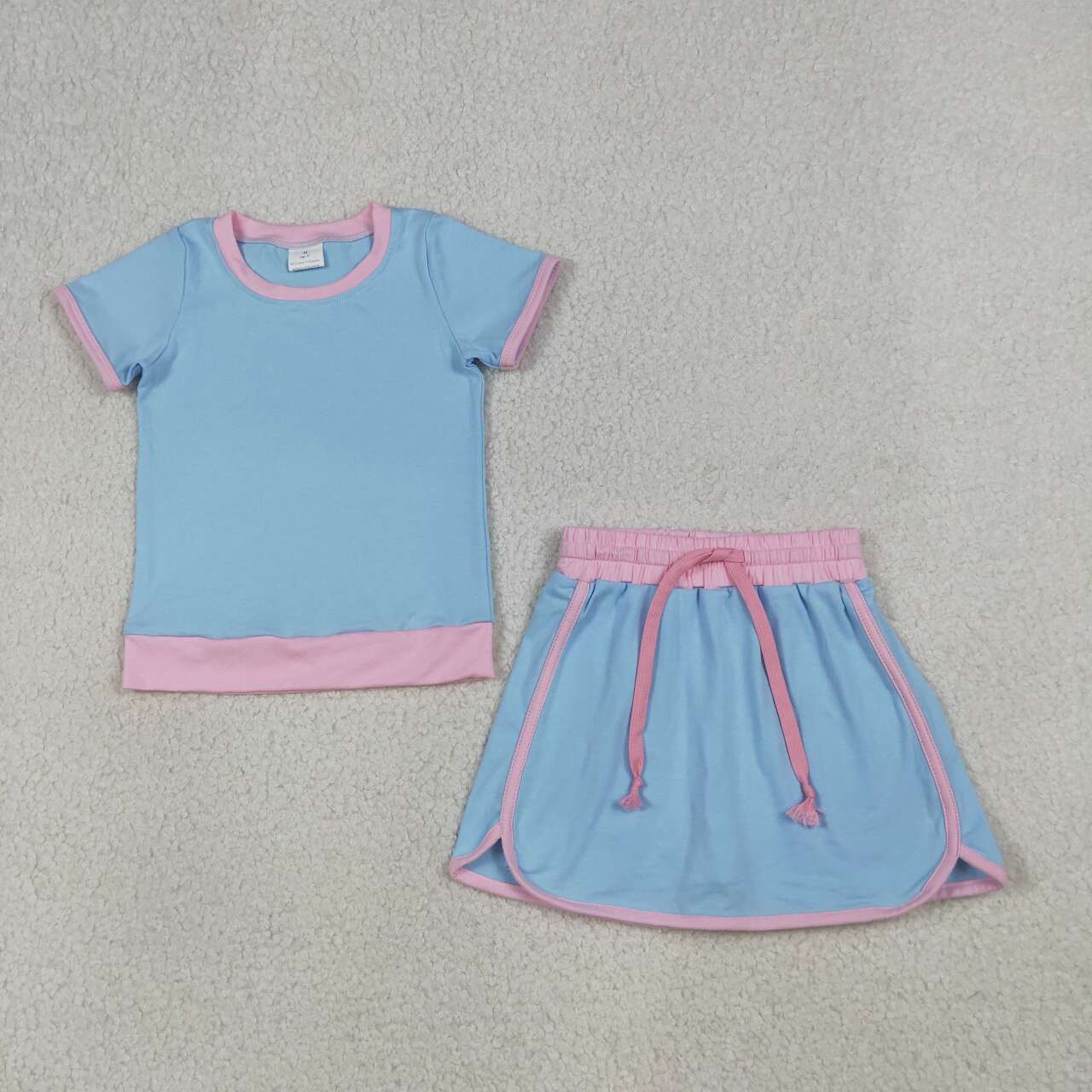 Mother Daughter Matching Tennis Skort Set, Blue Pink Mommy and Me Summer  Outfit