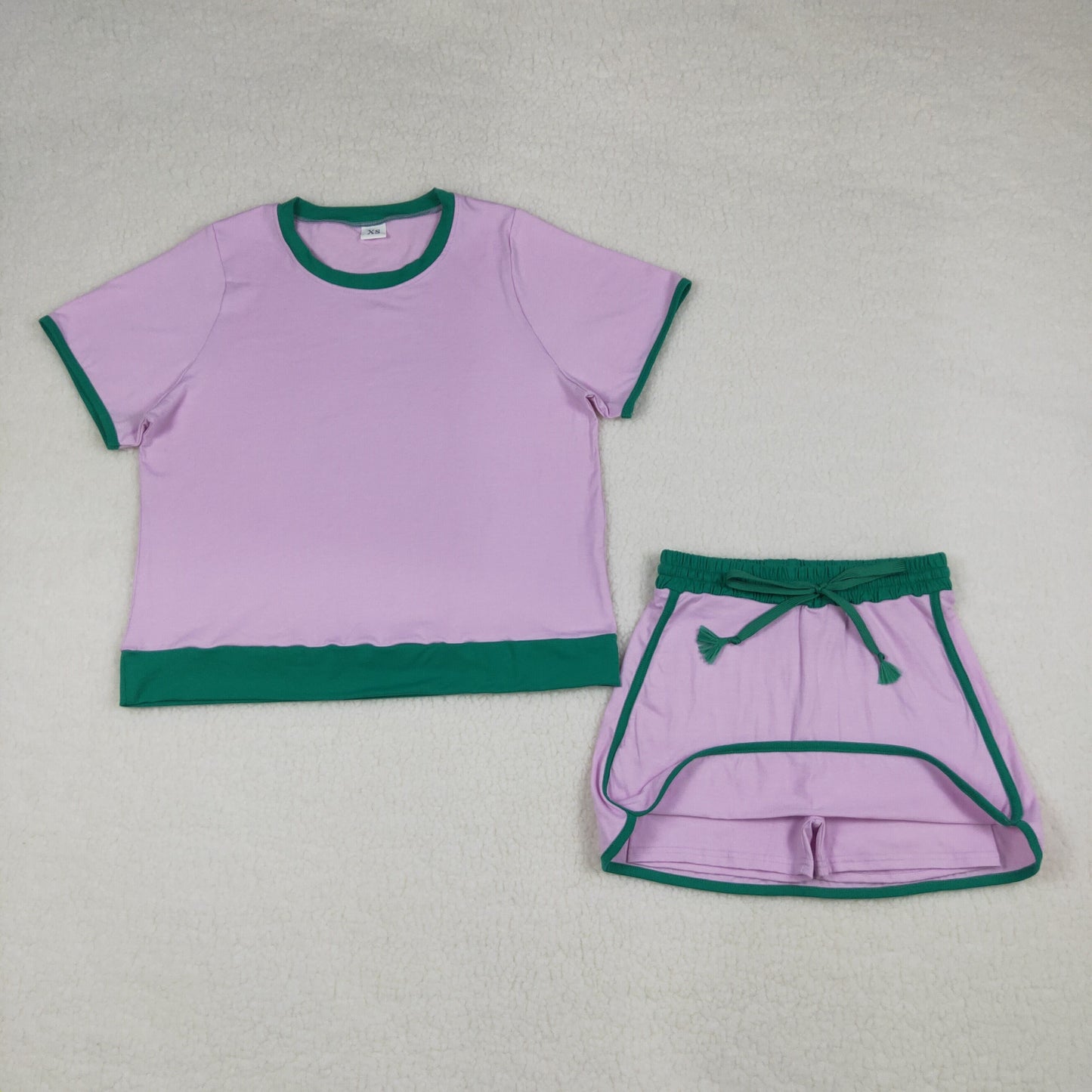 Mother Daughter Matching Tennis Skort Set,  Violet Mommy and Me Summer  Outfit