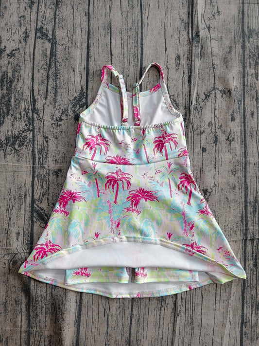 3.20 GSD3708 Baby Girls coconut tree Active Dress Preorder