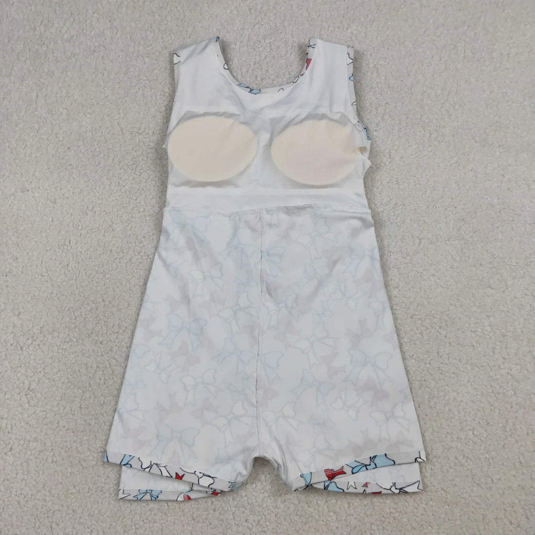 Sibling Baby Girls July 4th Bow Print Sleeveless Active Dress