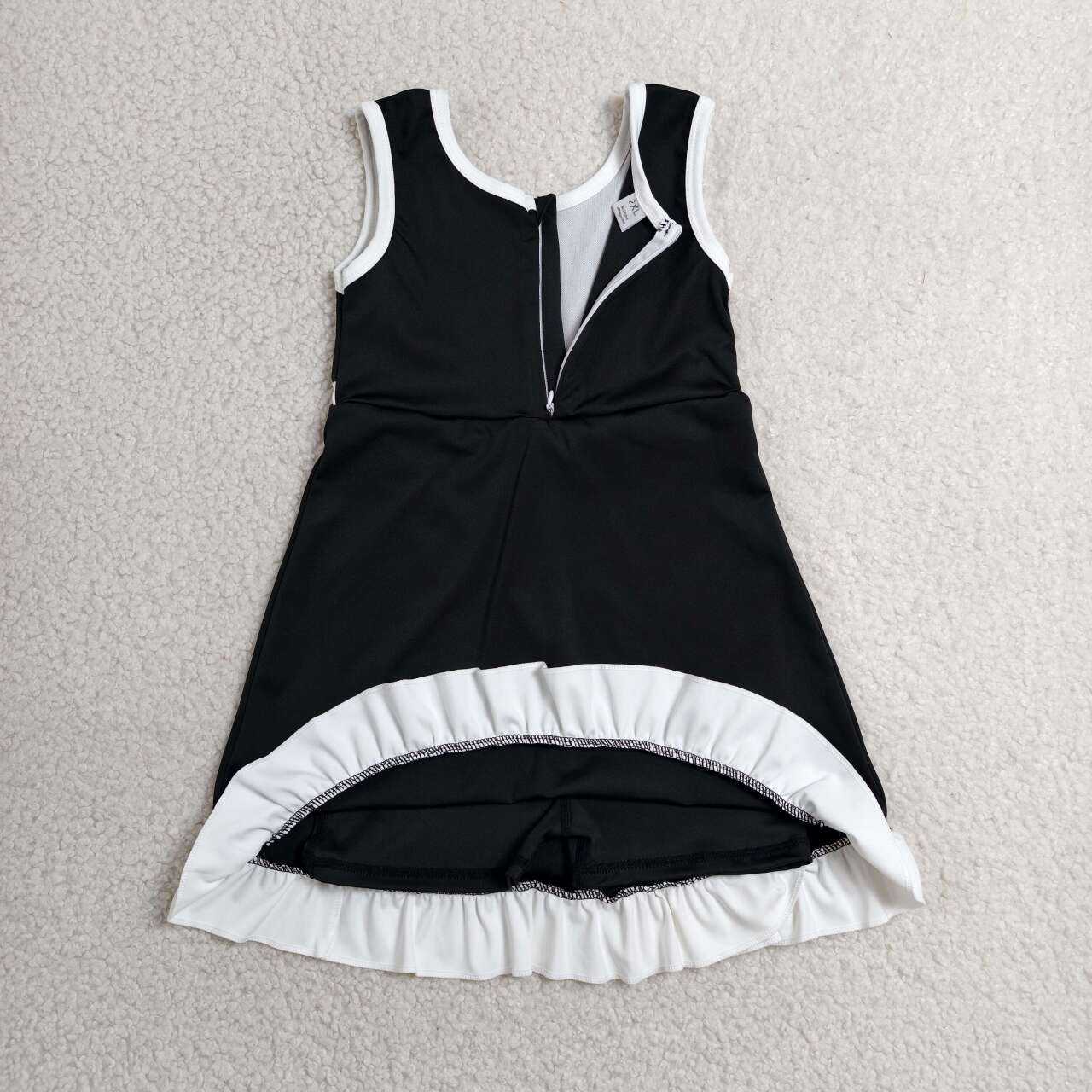 Sibling Baby Girls Sleeveless Yoga Active Short Knee Length Dresses