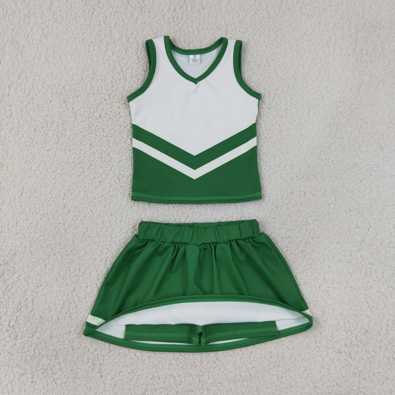 Sibling Baby Girls Sleeveless Stripe Vest Top Skirt Shorts Team Clothes Sets