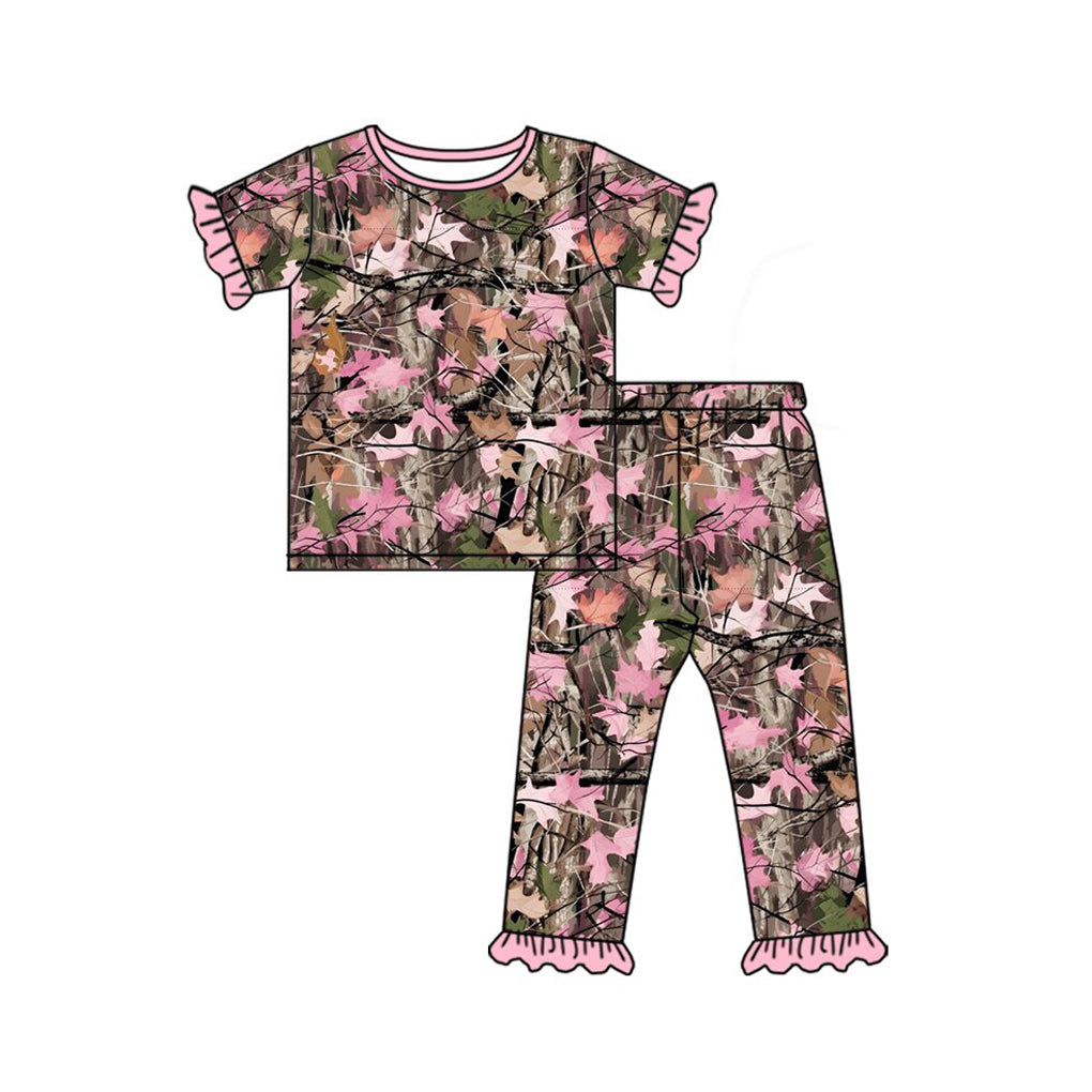 4.21  Toddler Girl Pink Camo 2-Piece Outfit Preorder