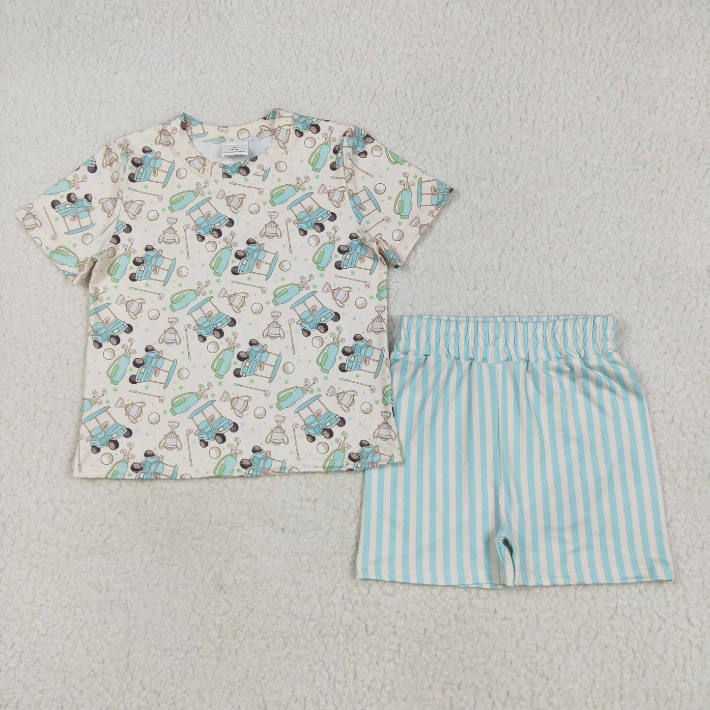 Sibling Baby Girls Short Sleeve Top Shorts Summer Clothes Sets