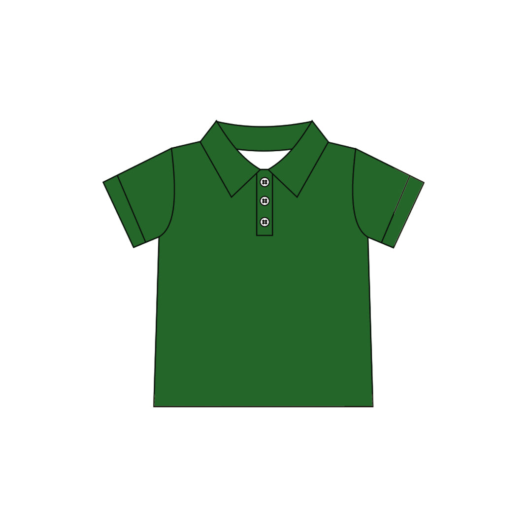 6.29 Preorder GT1726 Kids Girls  Green Active Polo Shirt Top