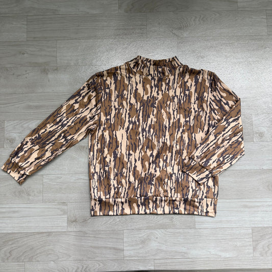 8.1 GT1815 Preorder Adult Camo Print Woman Yoga Long Sleeve Tee Shirts Top