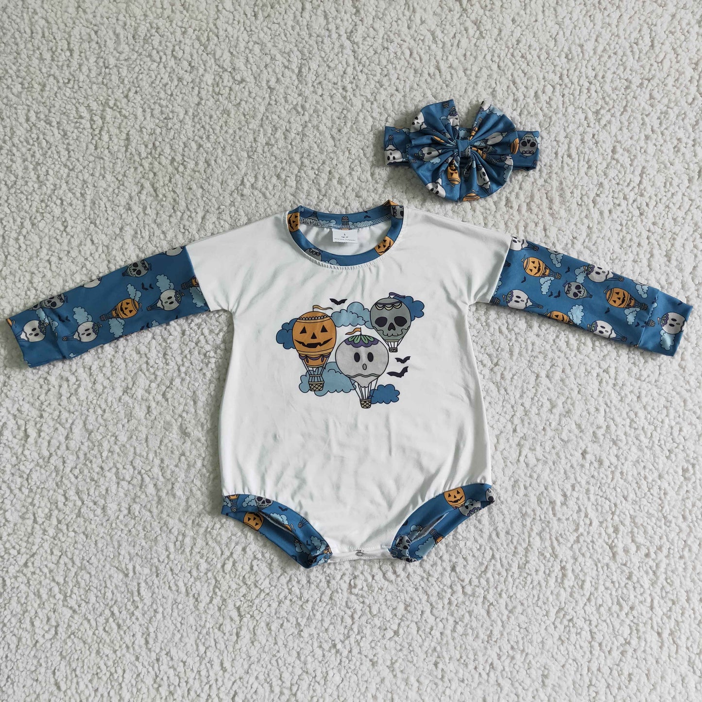 Baby Girls long sleeve romper      LR0125