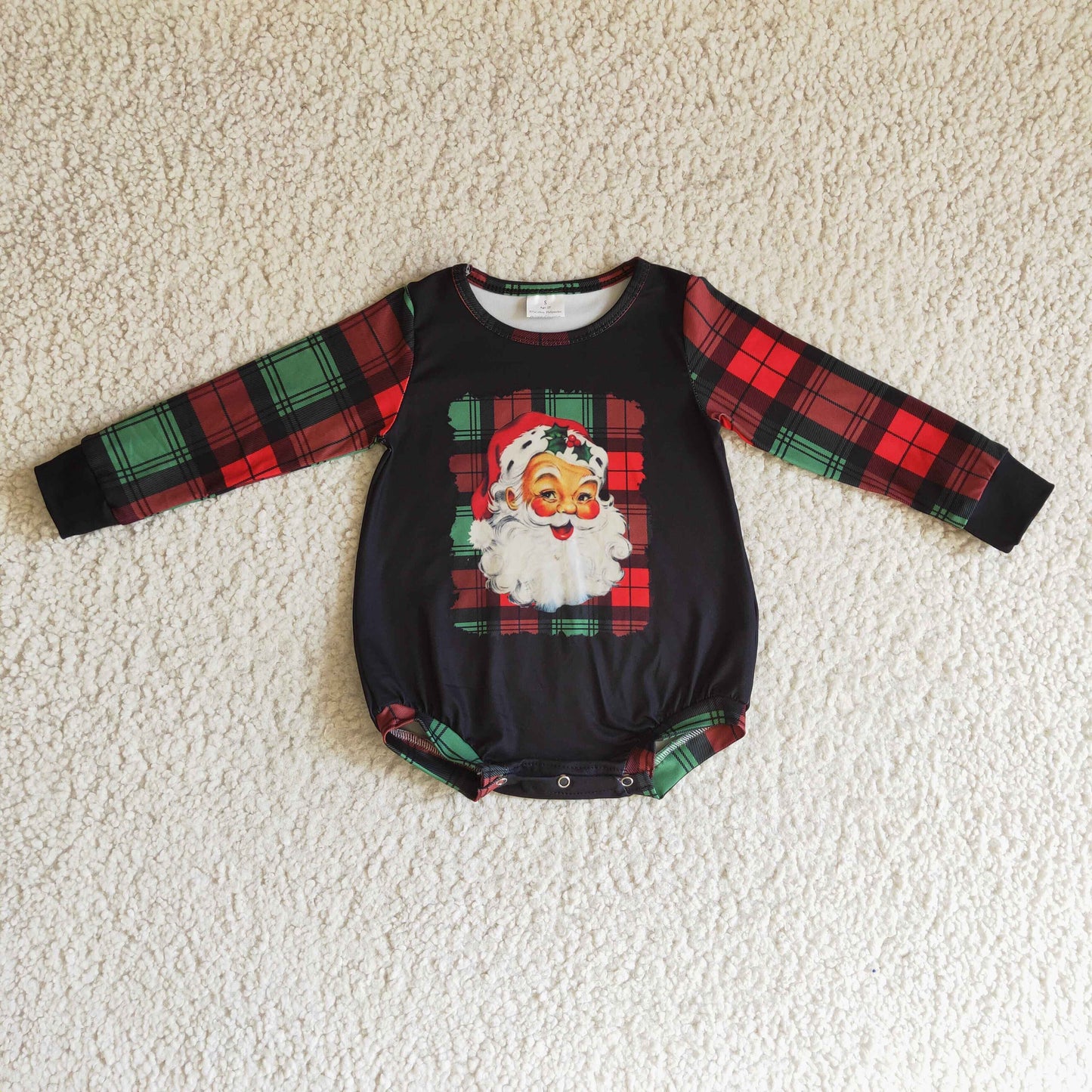 Girls Christmas romper     LR0177
