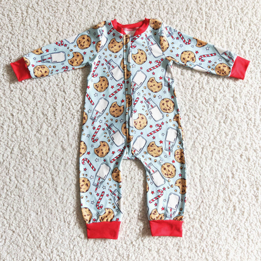 Boys Christmas romper     LR0186
