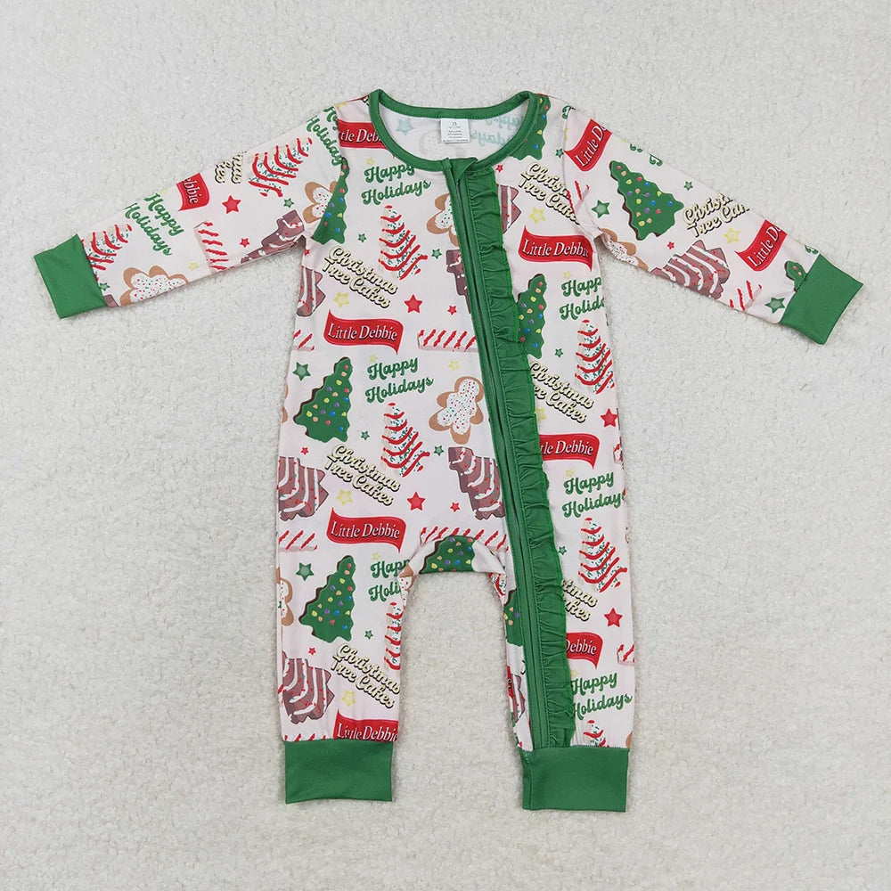 Family Christmas Season Tree Sibling Pajamas Clothes Sets