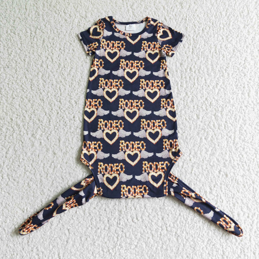 New born baby gown pajamas NB0006