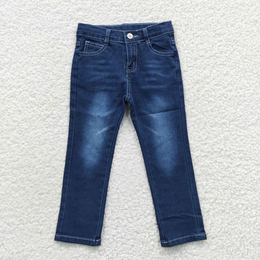 P0085  Blue Bleached Denim Legging Jeans Girls Western Pants