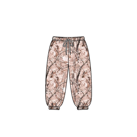 4.18 Pink Camo Toddler Girls Jogger Pants Preorder