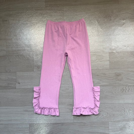 8.19 Preorder Kids Girls Light Purple  Ruffle Pants