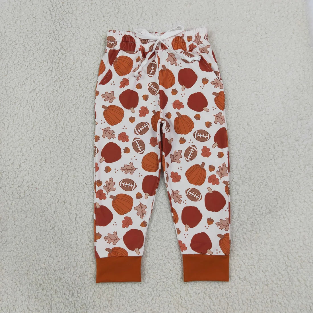 Sibling Baby Boys  Fall Pumpkin  Football  Outfit and Romper