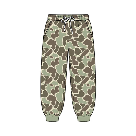8.25  Preorder  Olive Duck Camo Pocket Jogger Pants