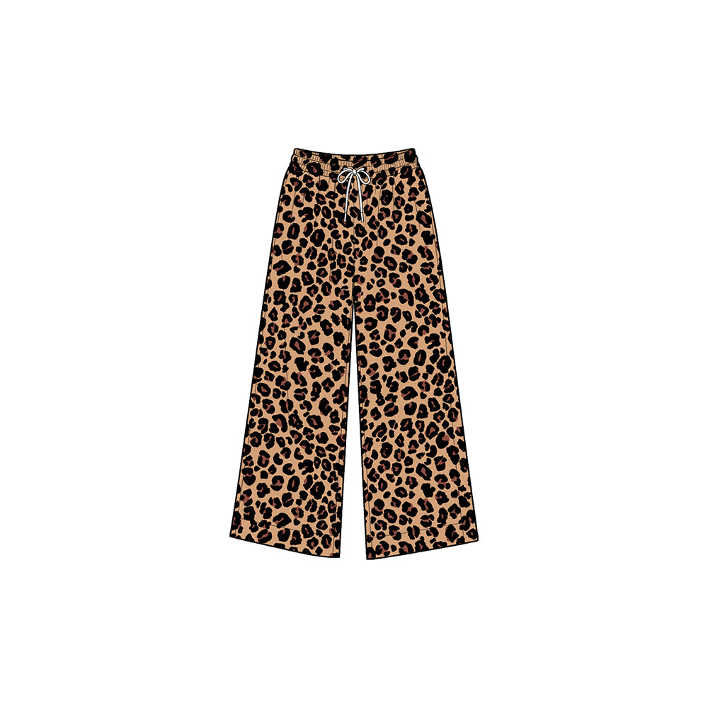 8.31 Preorder P1236  Baby Girls   Leopard  Active Pants